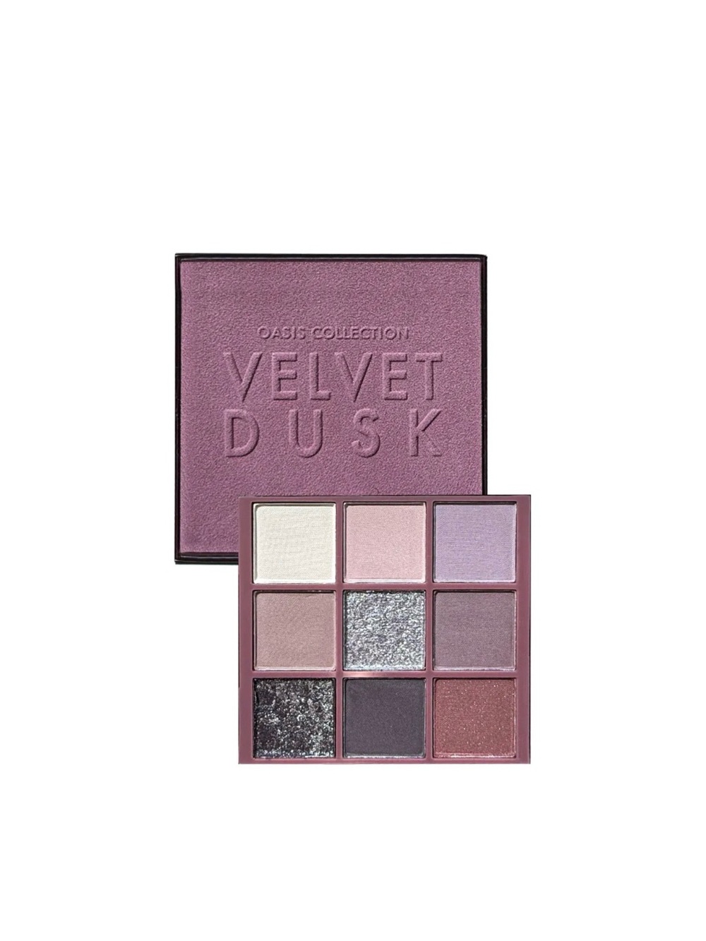 Farmasi Velvet Dusk Eyeshadow Palette - Lavender, Pink, Silver